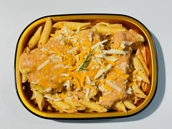 玫瑰汁魚柳意粉 Fish Fillet Rose Sauce Pasta